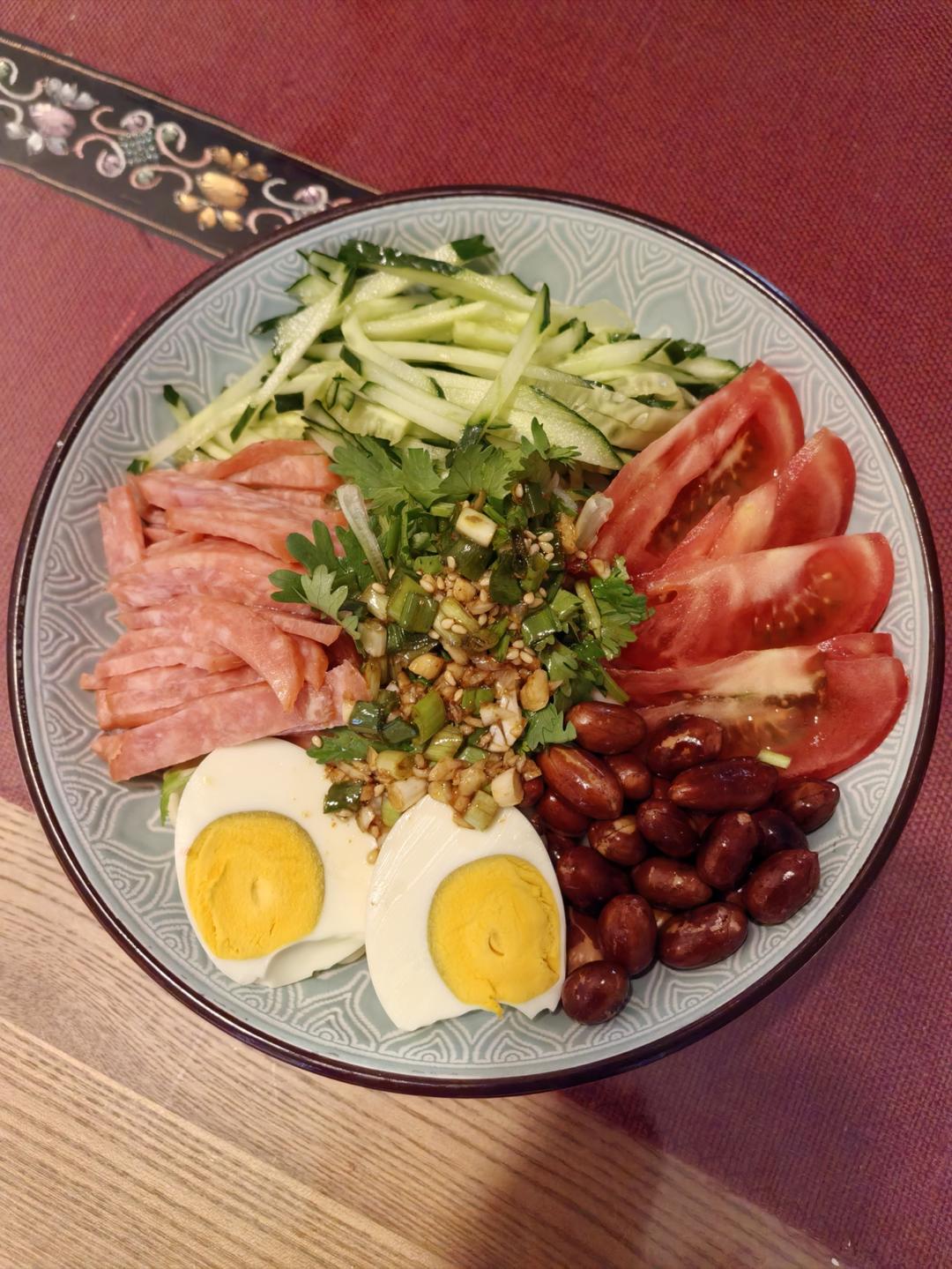 巨好吃㊙️酸辣凉拌面❗️十分钟搞定，简单快手❗️