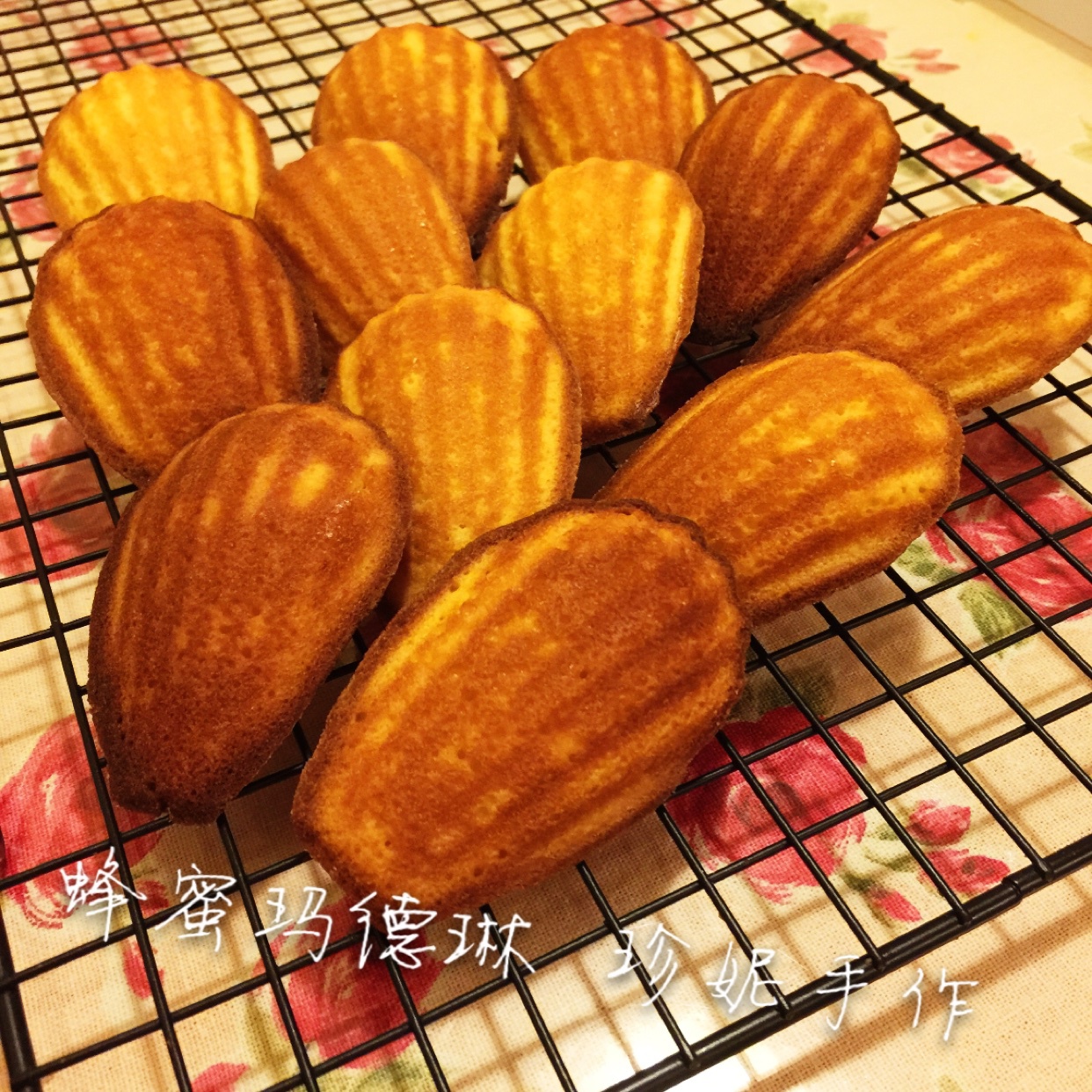蜂蜜玛德琳