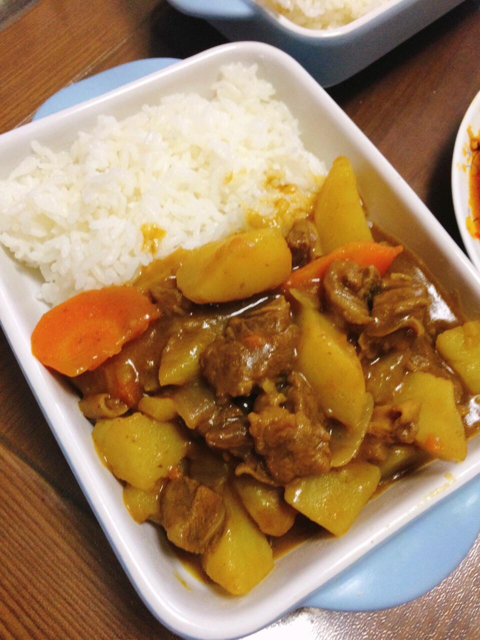 堂妈教你做咖喱牛肉饭