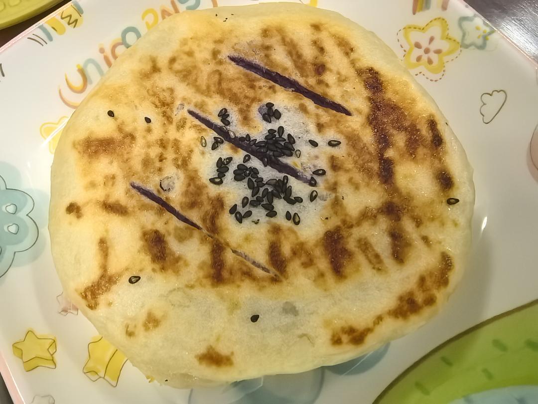 山药紫薯饼—快手早餐