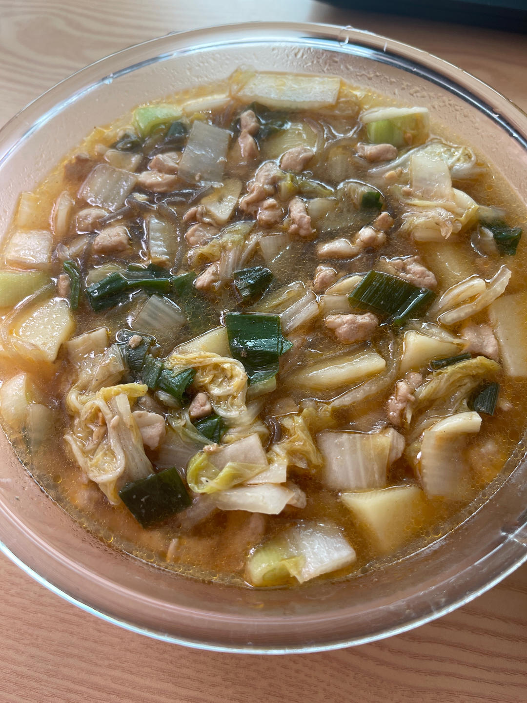 白菜土豆炖粉条