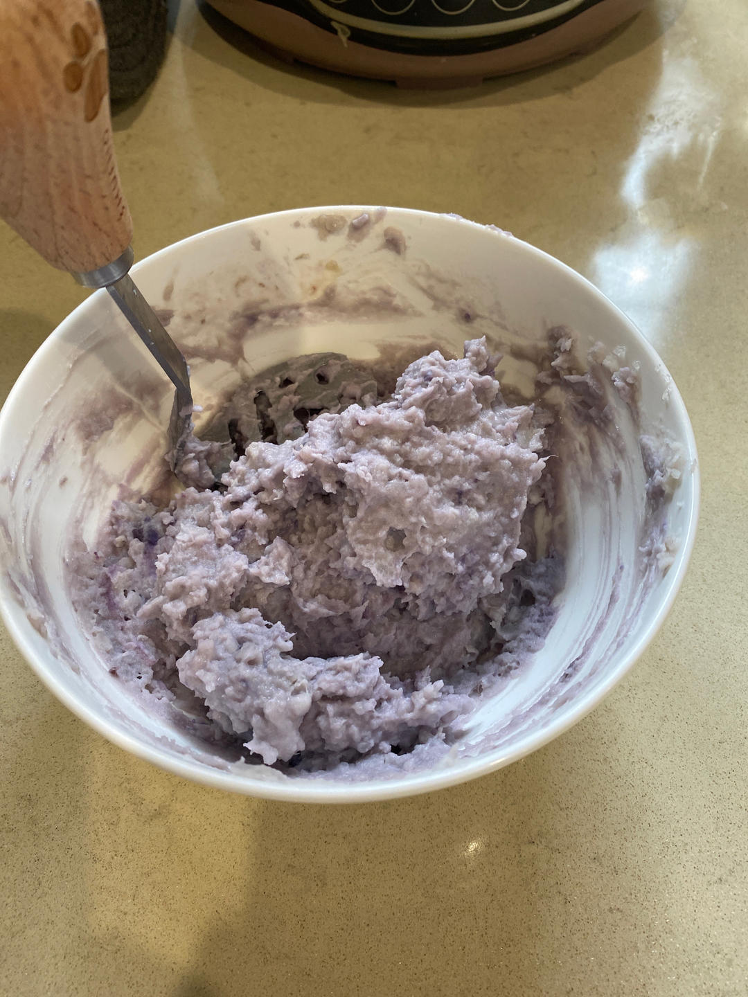 超浓稠的芋泥 好吃 不用炒