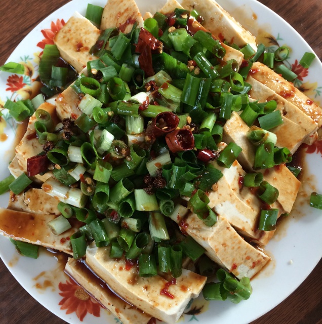 小葱拌豆腐