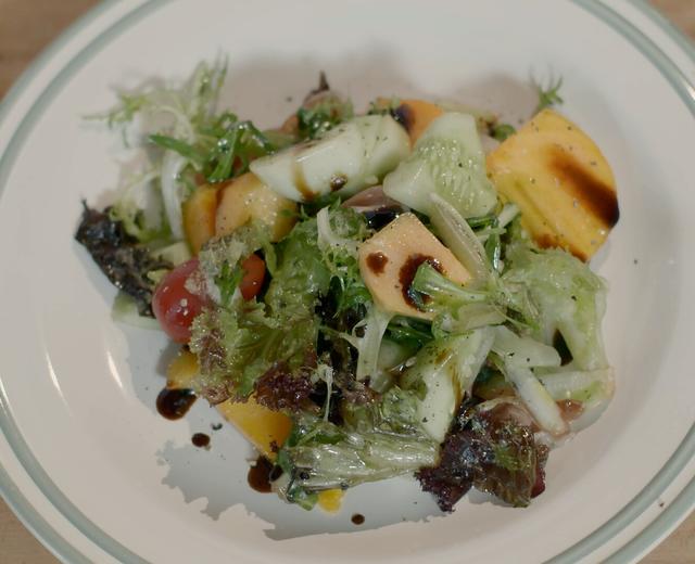 【欧阳应霁 私家原味料理】柿子沙拉的做法