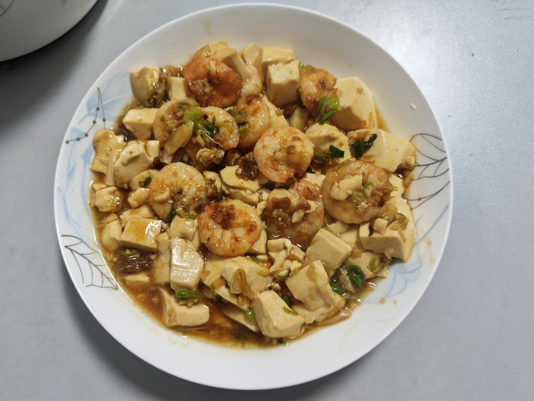 虾仁豆腐