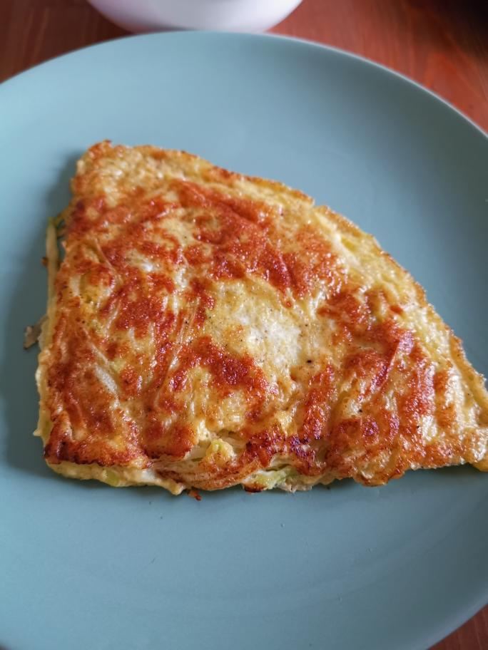 不用虾做出鲜香的虾味煎蛋