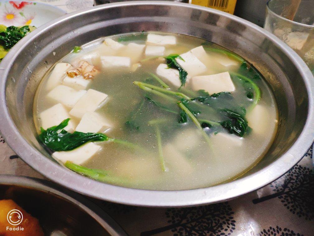 零基础小白都能轻松快手做的超清淡青菜豆腐汤