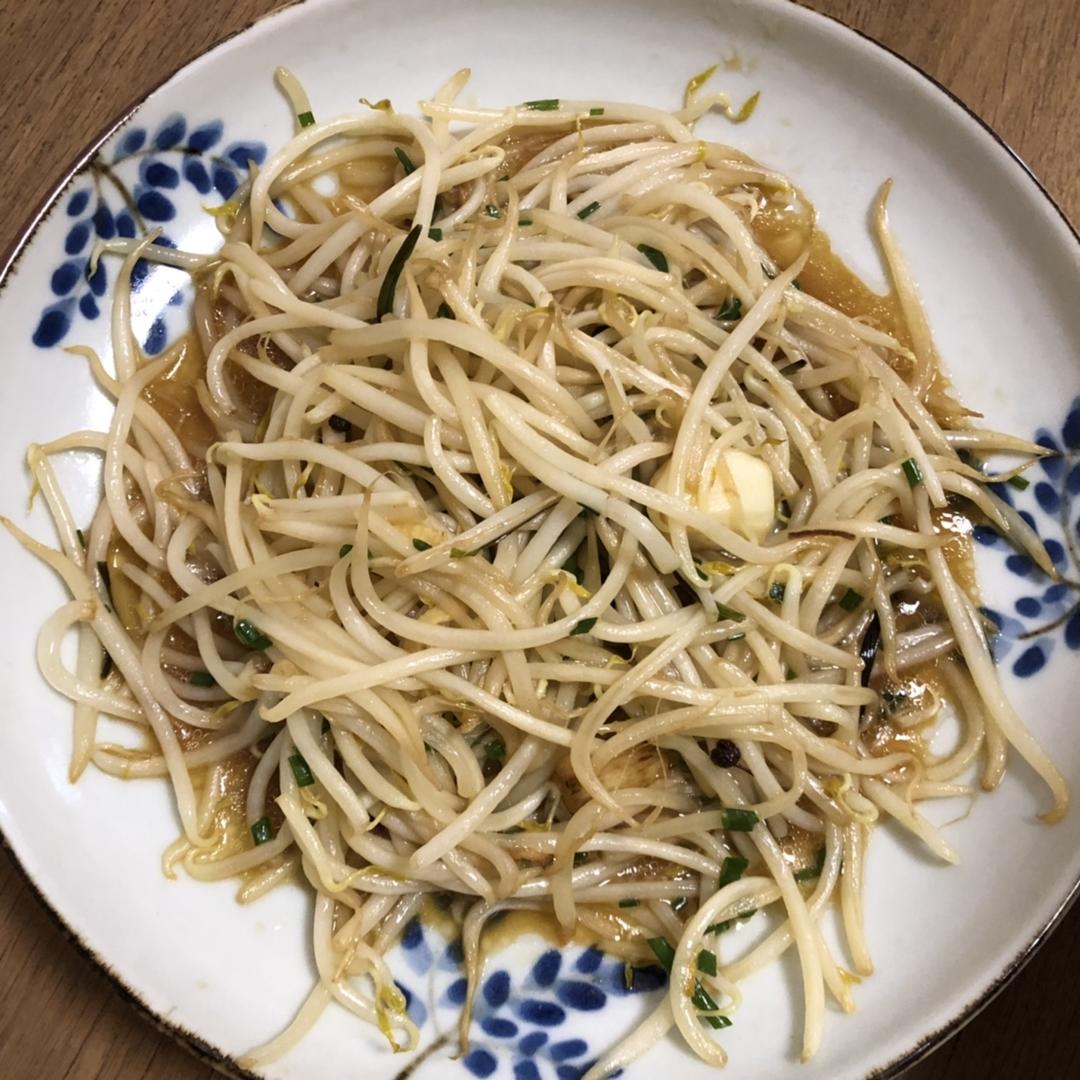 酸辣脆爽的炒豆芽