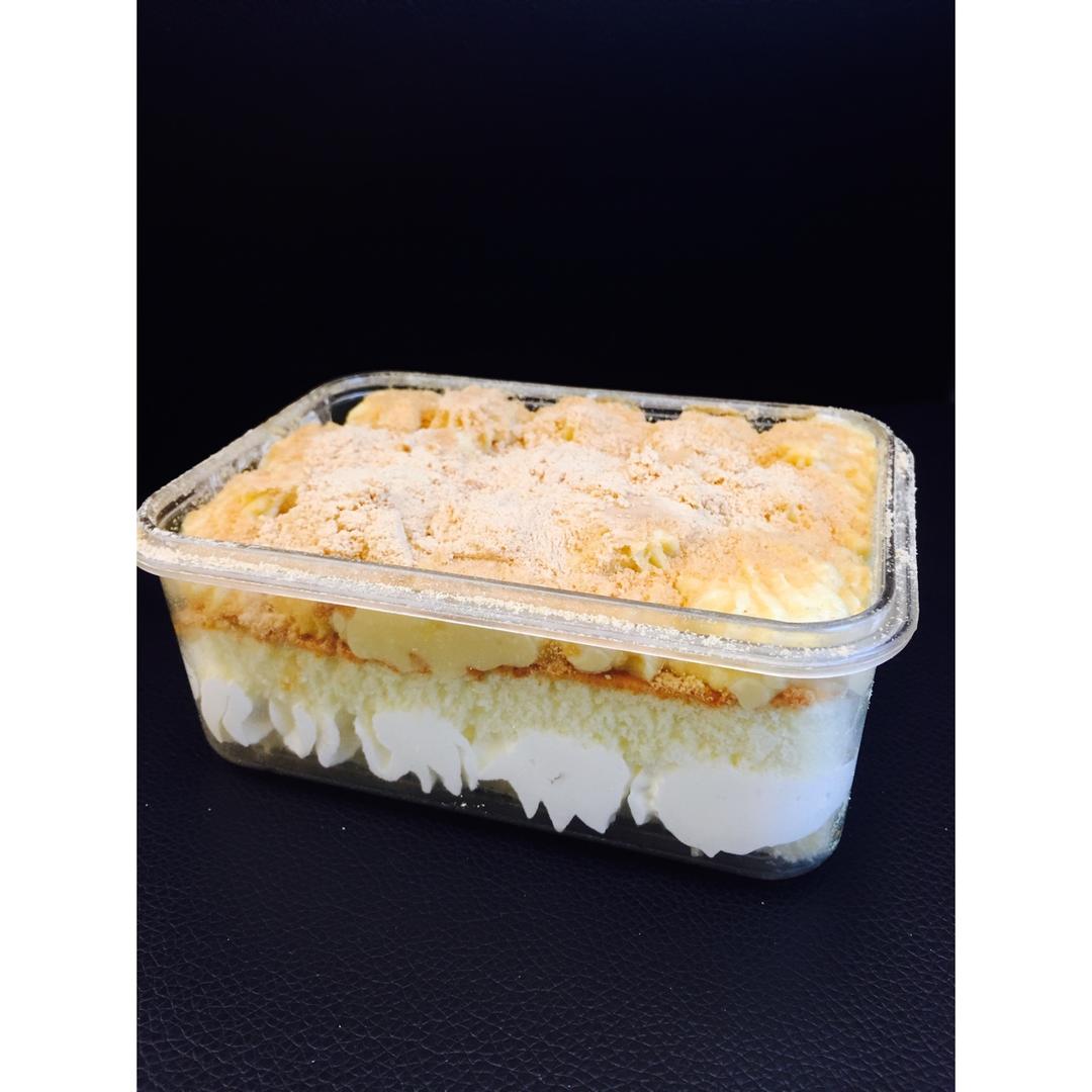 日式豆乳盒子蛋糕