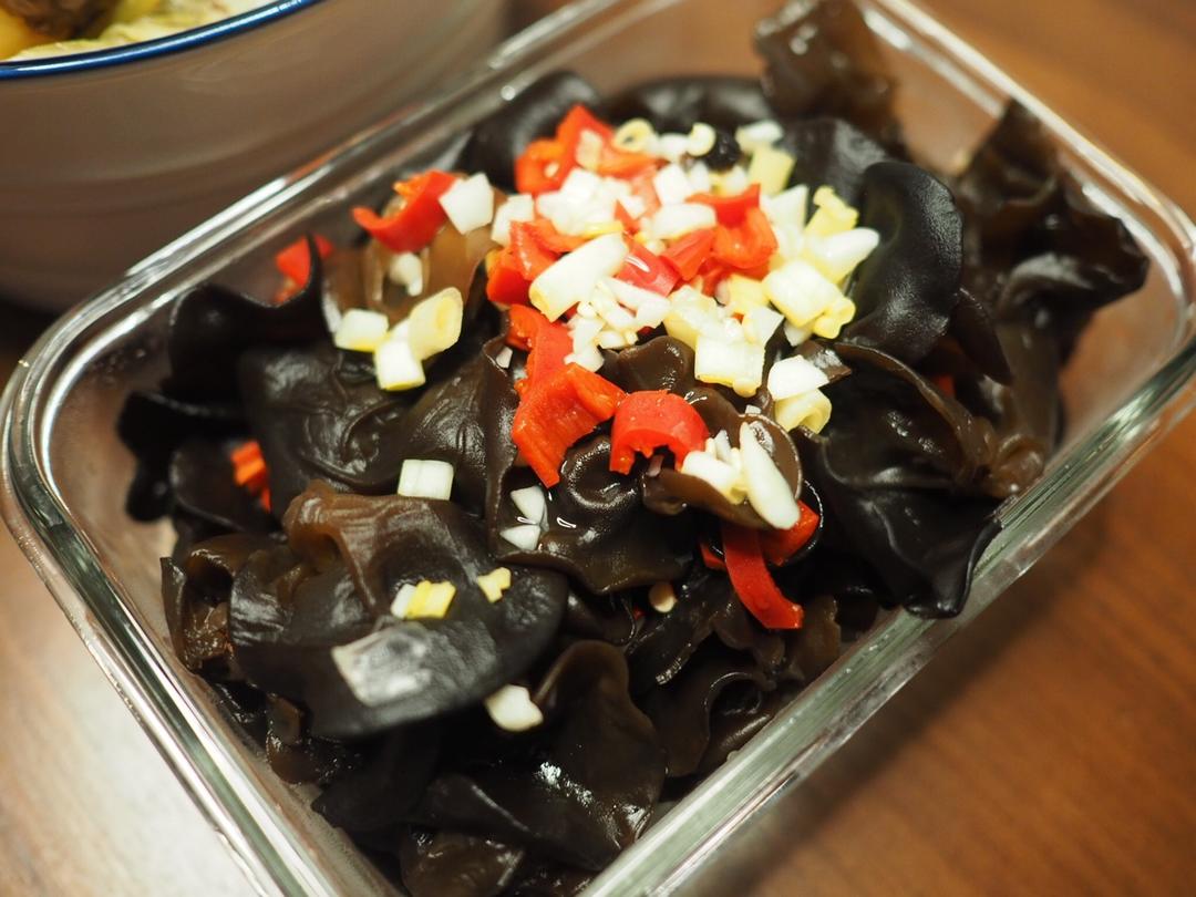 爽口拌木耳
