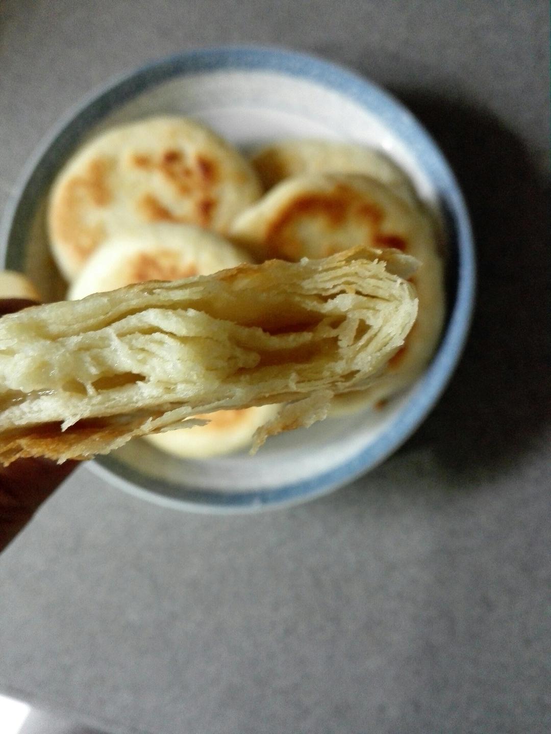 发面油酥小糖饼