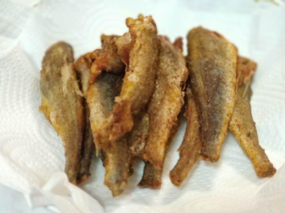 酥炸小黄鱼～吸油少