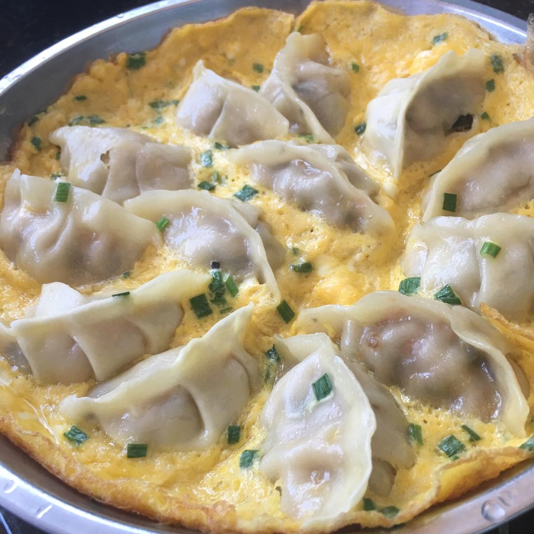桦林丶做的鸡蛋煎饺