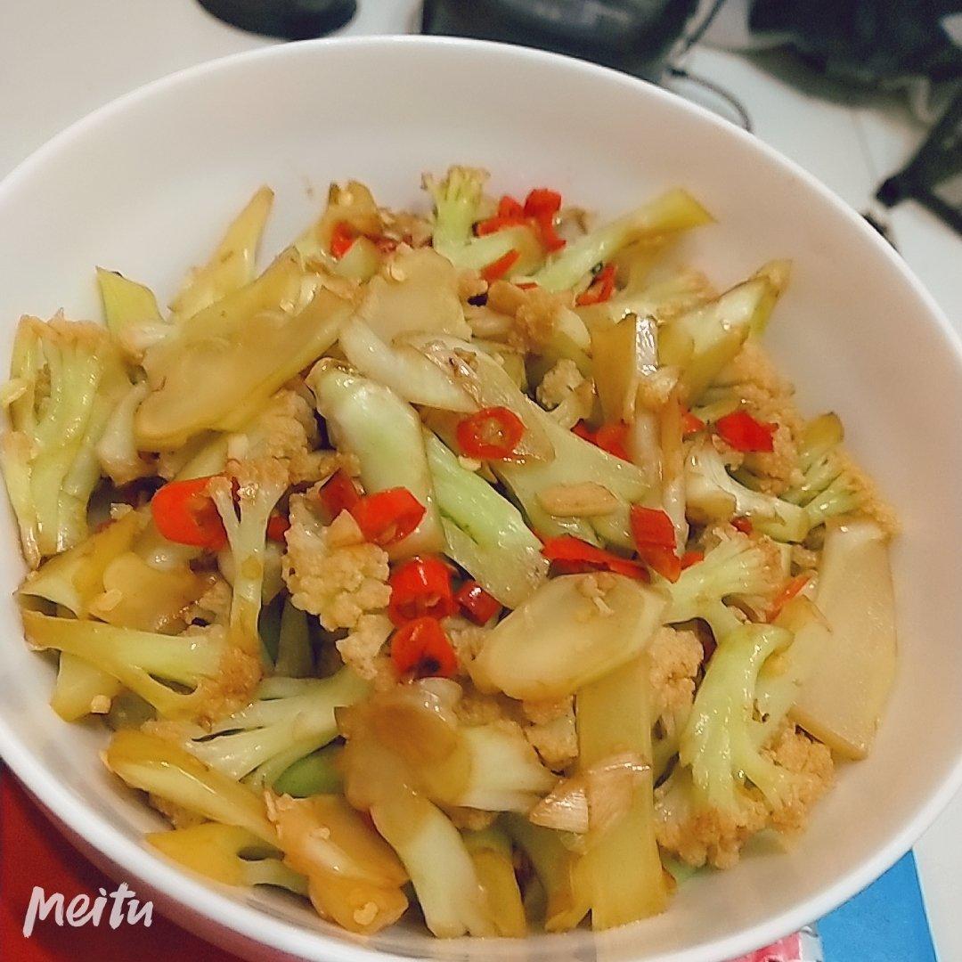 干锅菜花
