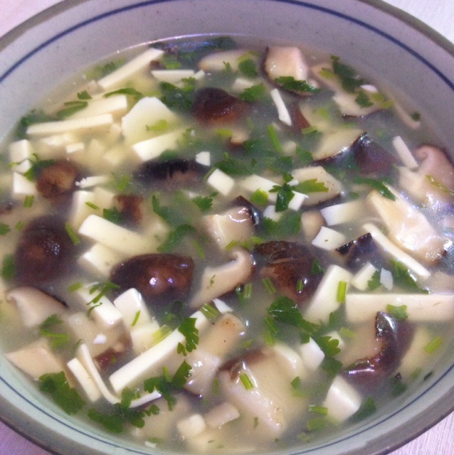 香菜豆腐羹