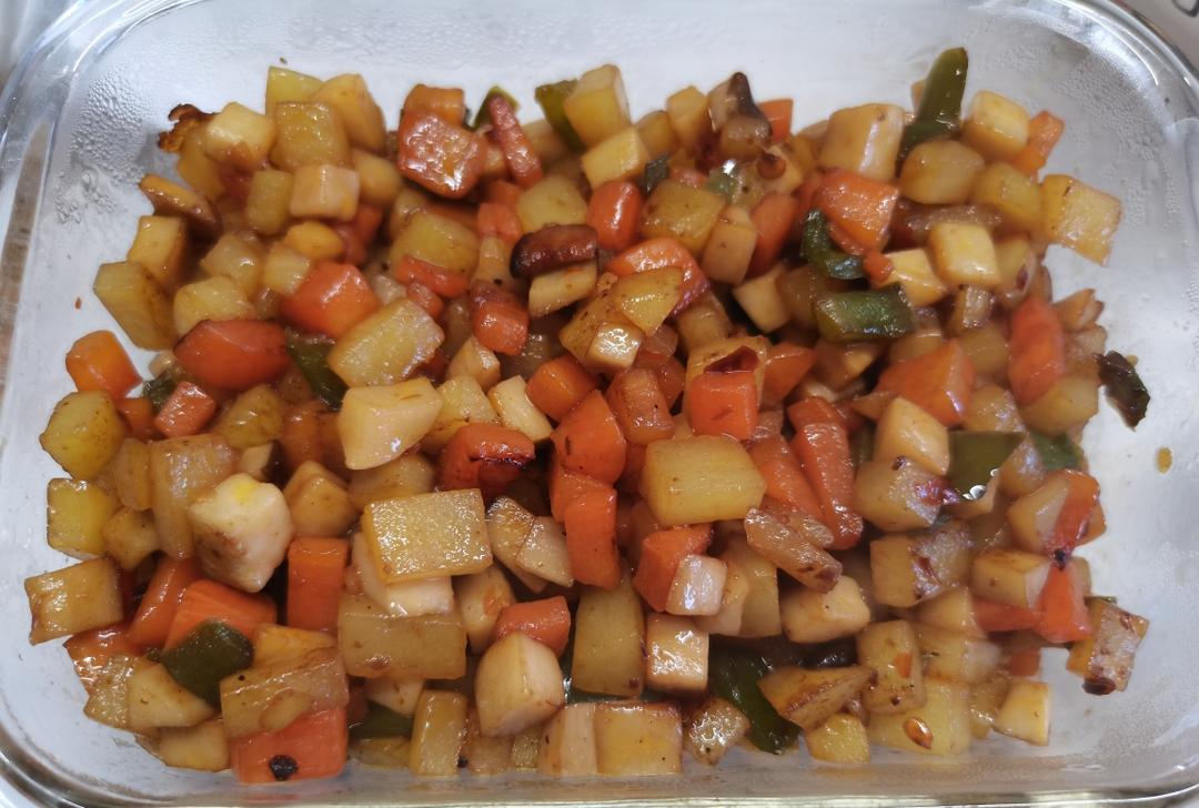 超级下饭的辣炒素三丁
