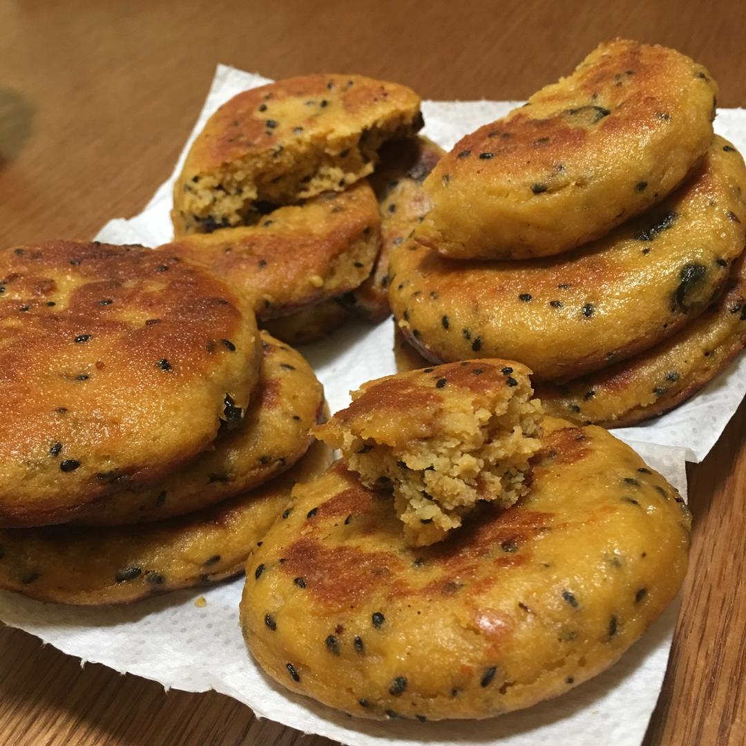 香甜玉米贴饼子