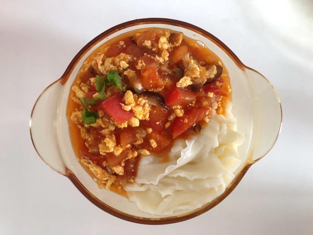 西红柿鸡蛋打卤面