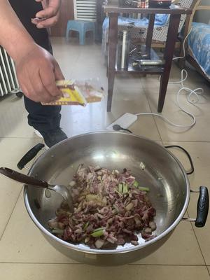 土豆豆角肉酱焖面的做法 步骤5
