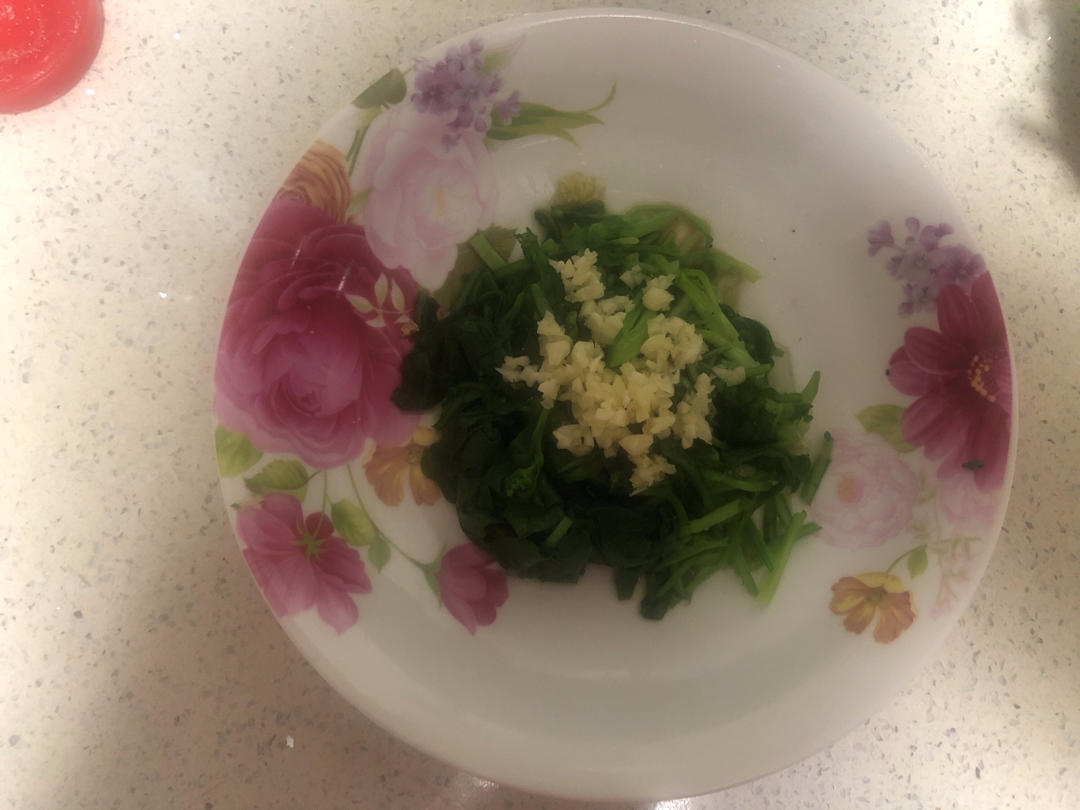 春天野菜香：凉拌荠菜