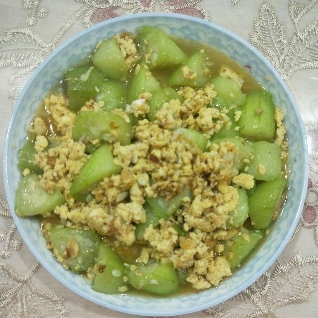 丝瓜炒蛋