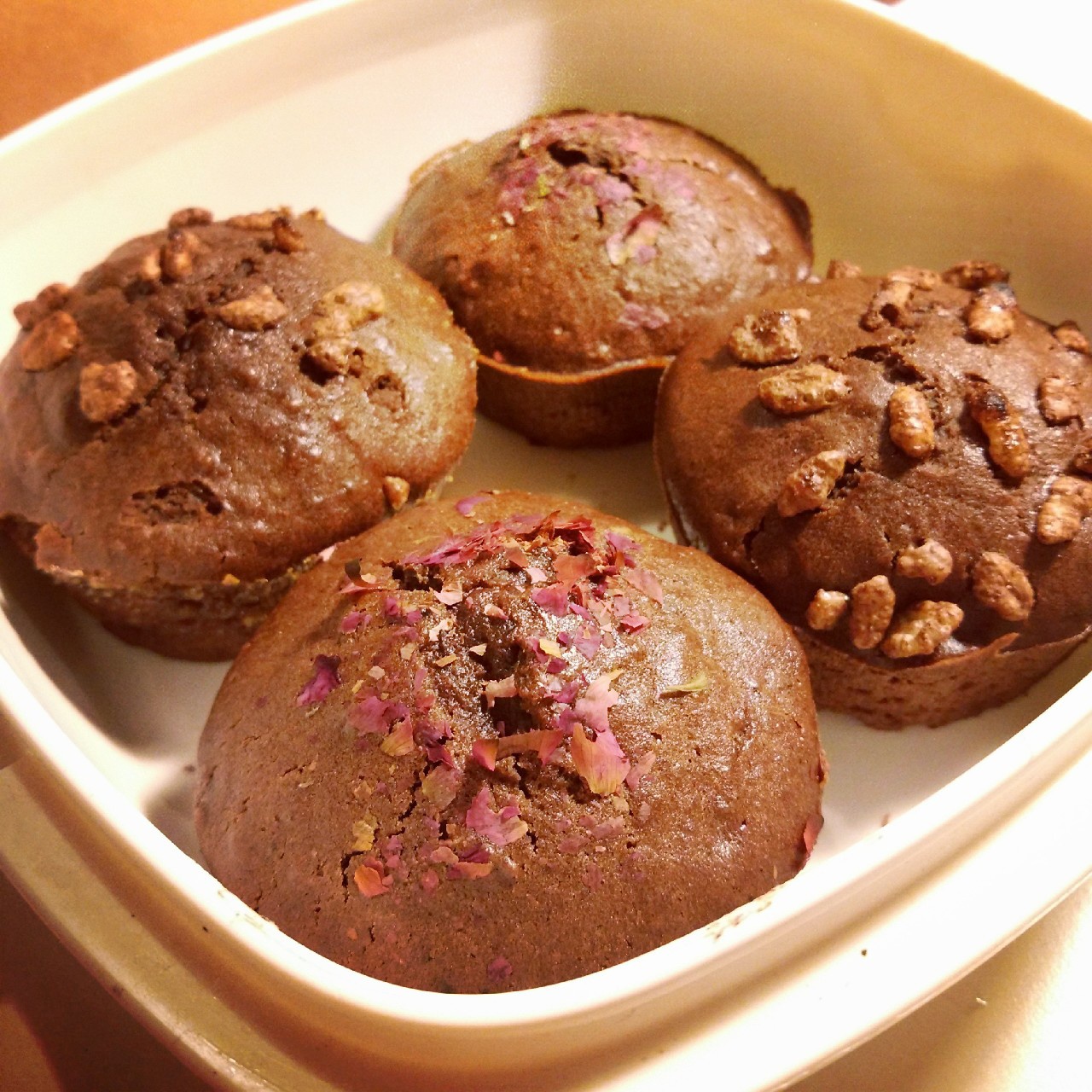 少女心的香蕉蔓越莓玛芬