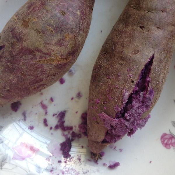 微波炉紫薯