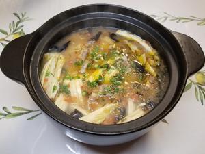 快手菜-番茄腐竹肥牛/肥羊砂锅煲的做法 步骤9
