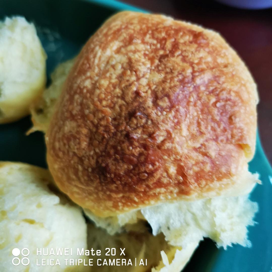 椰子油蜂蜜牛奶小餐包（中筋面粉）