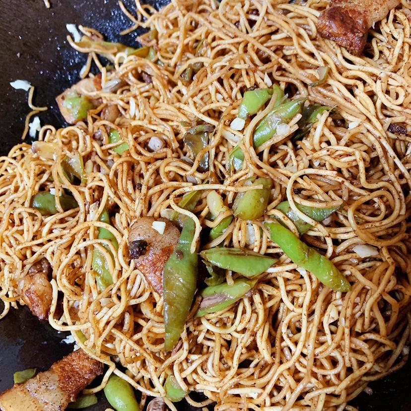 豆角焖面