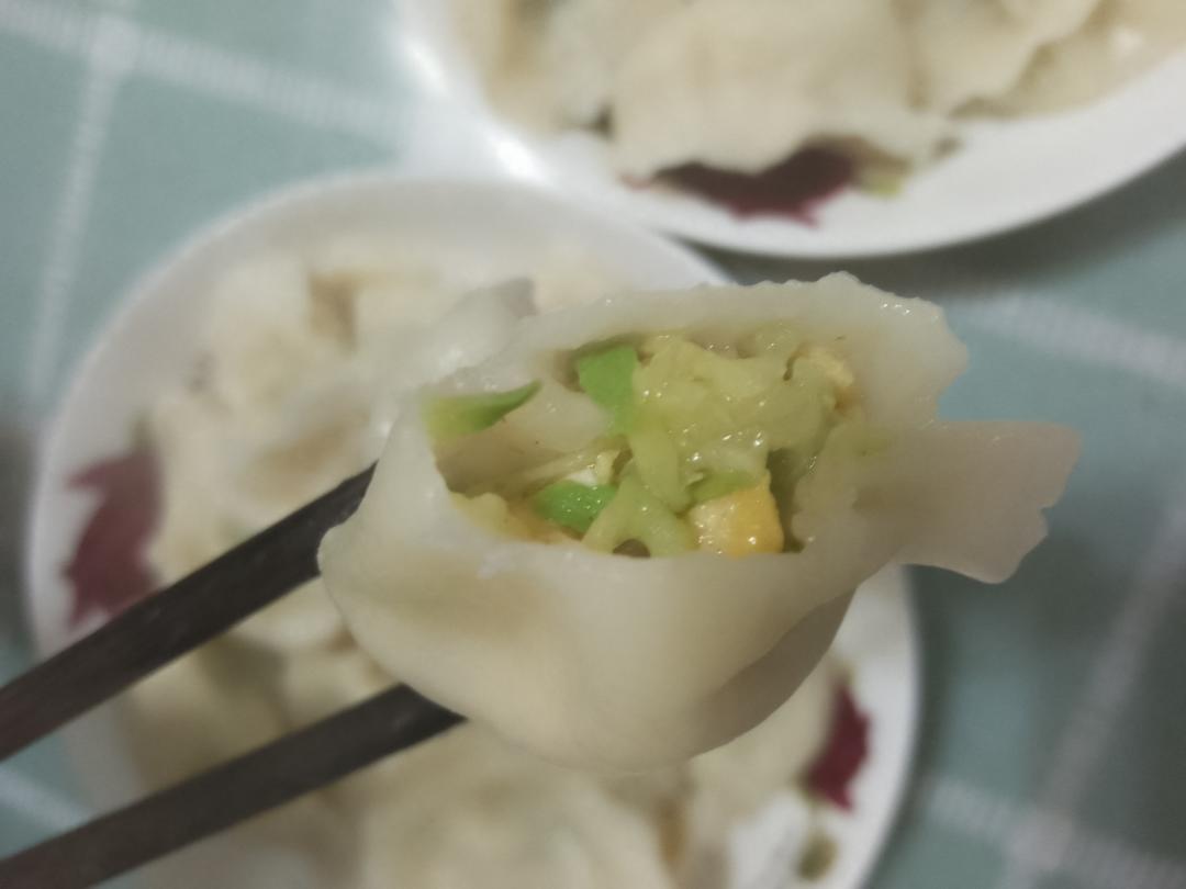 西葫芦鸡蛋馅水饺