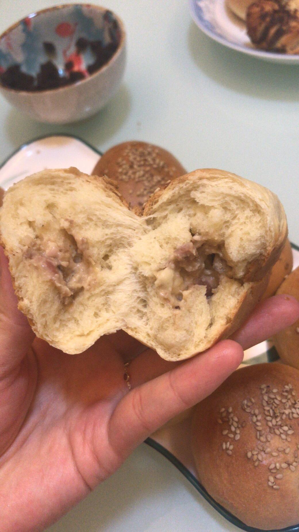 纯奶手撕吐司的做法 步骤1