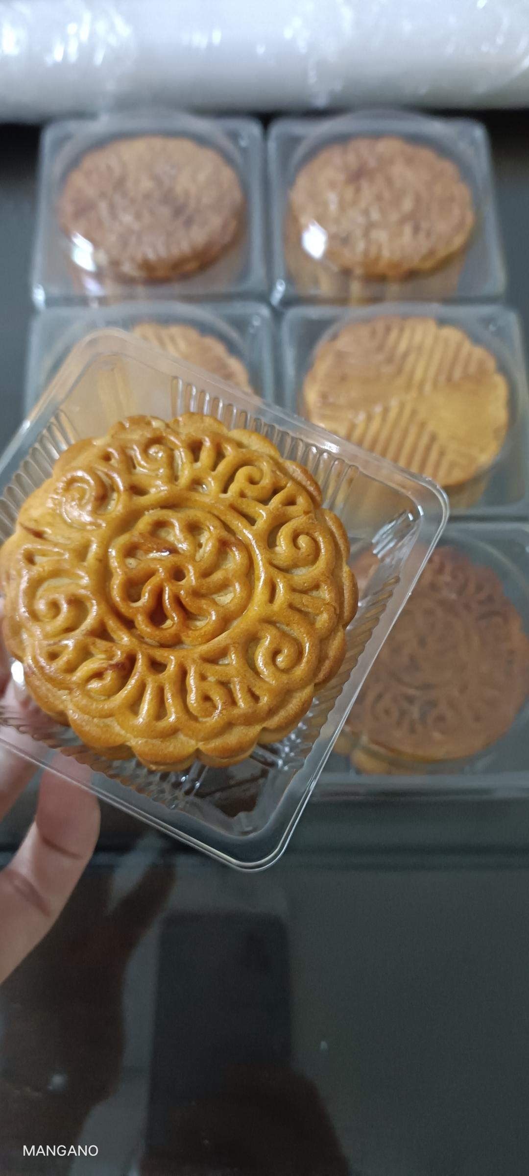 空气炸锅烤月饼🥮