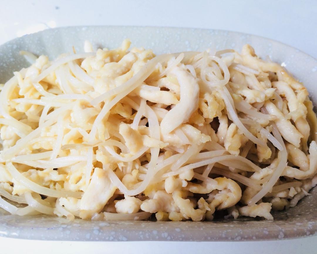 银芽鸡丝的做法