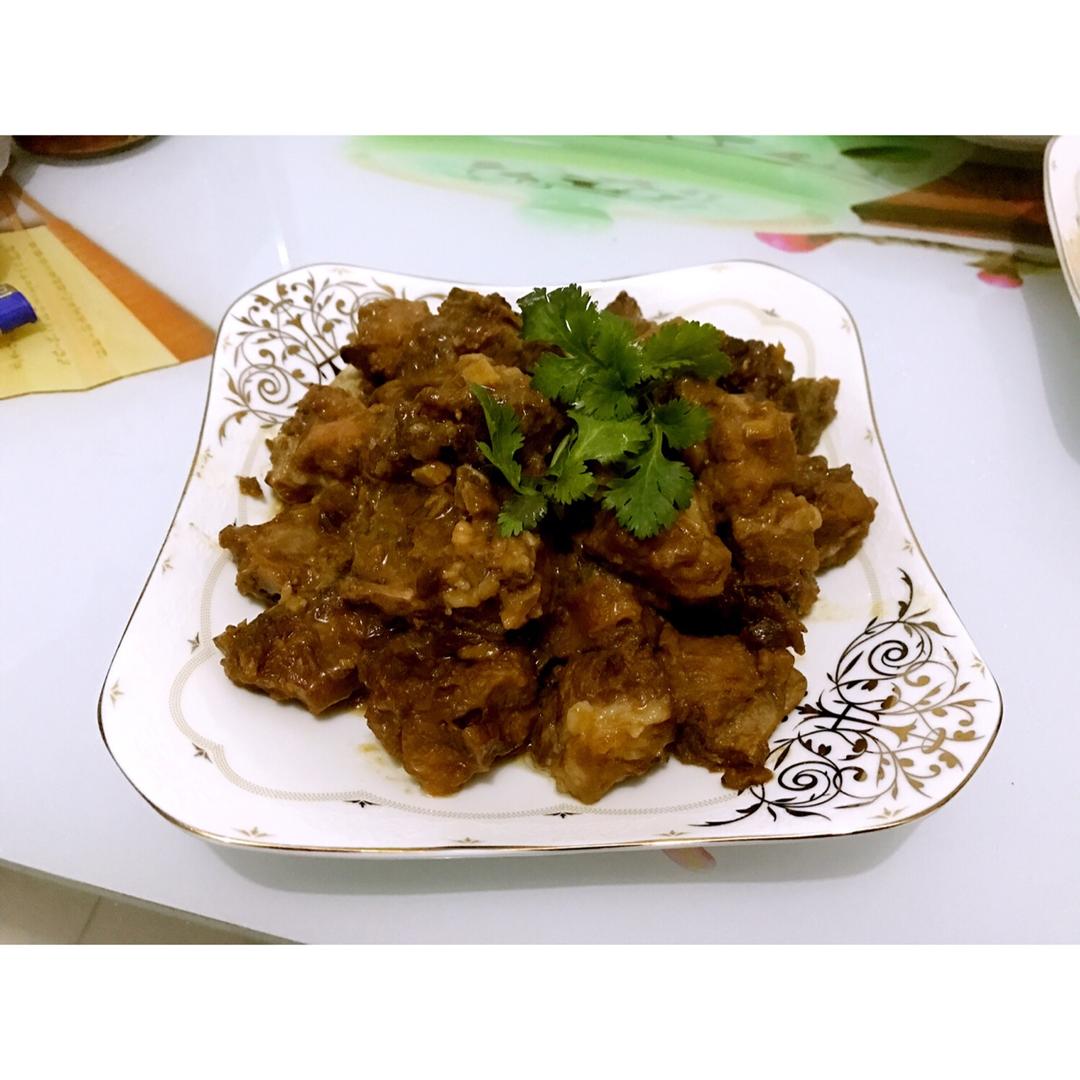 豆瓣酱蒸排骨（酱香排骨）