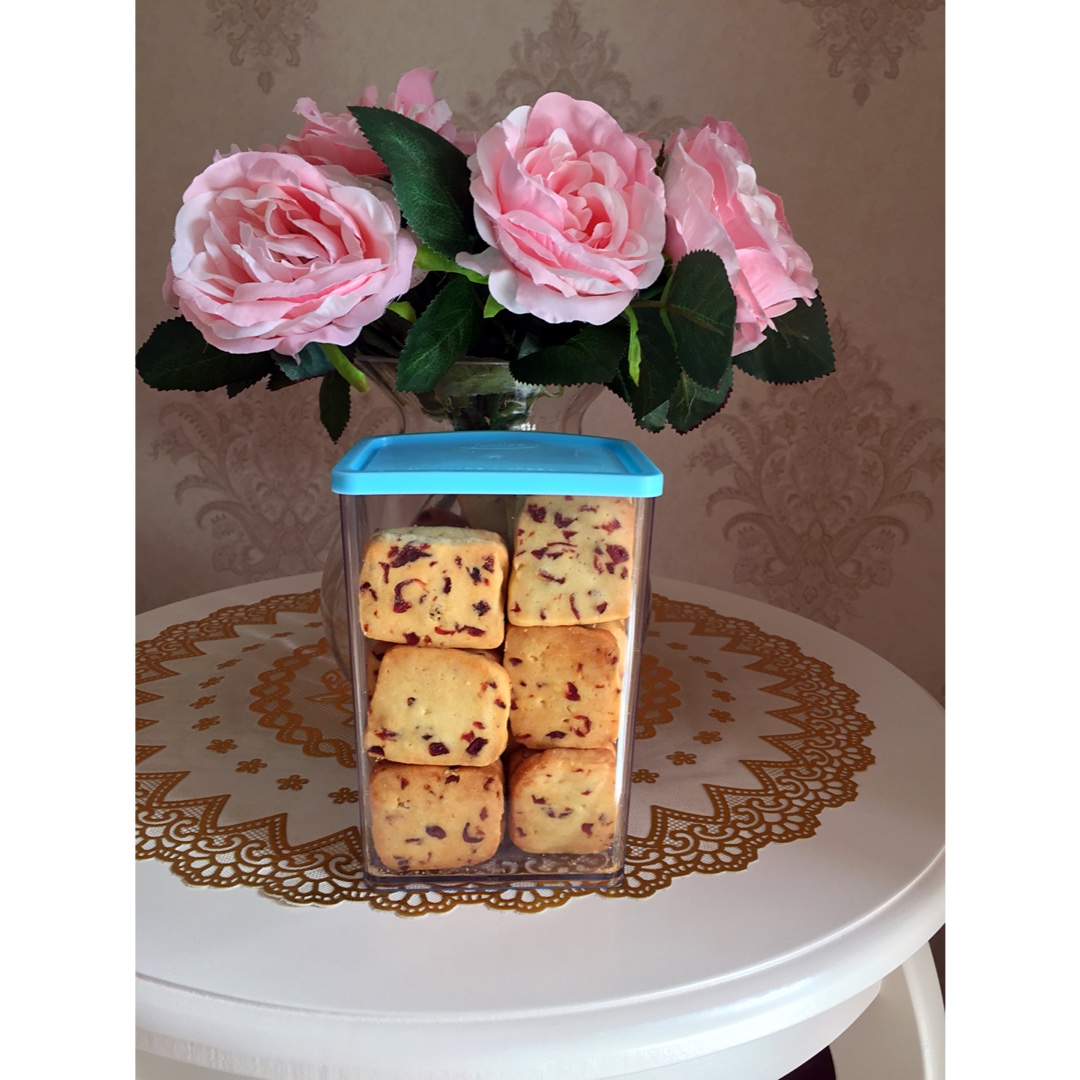 低糖少油版蔓越莓饼干