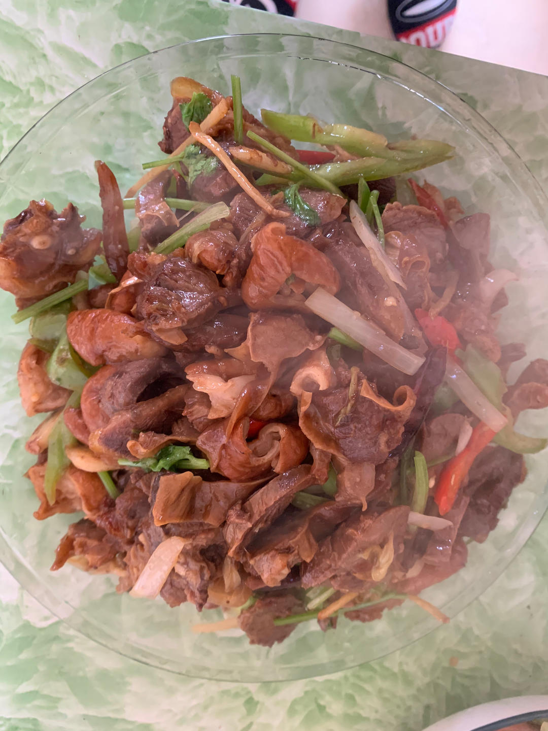 〈辣椒炒护心肉〉，肉肉肉全吃掉，欣小厨 😉