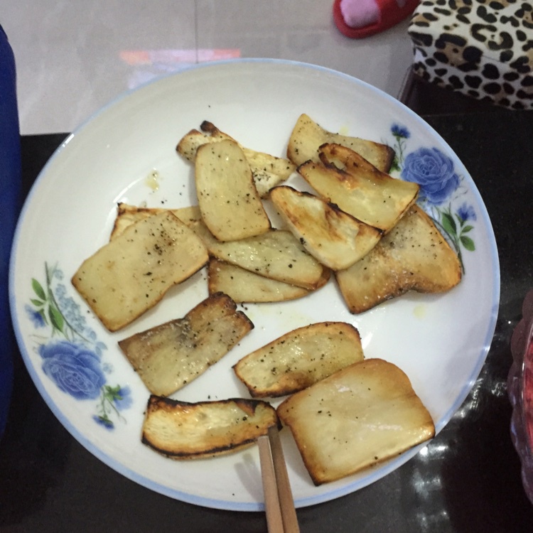 干煎杏鲍菇