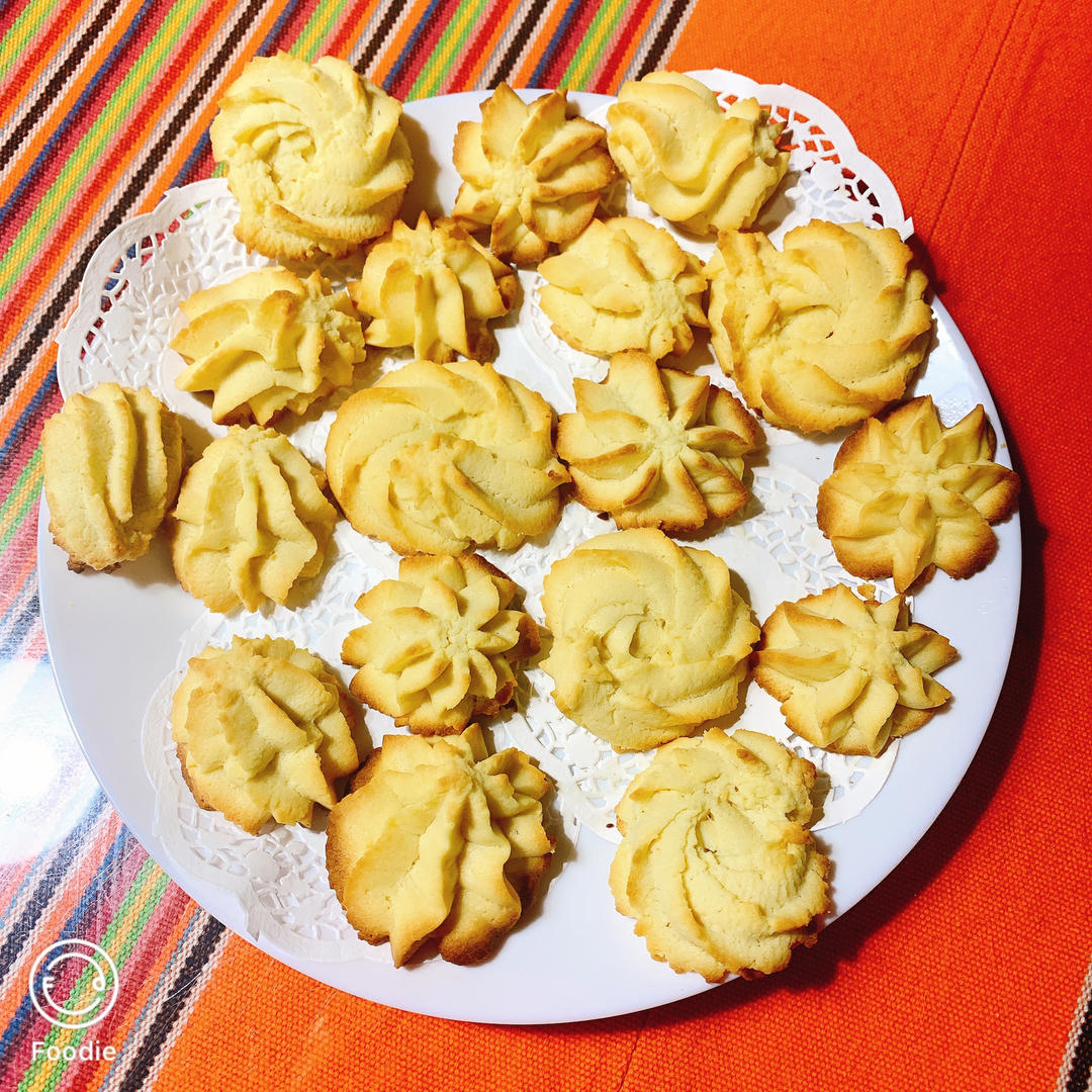 黄油曲奇（绝对成功的经验分享）