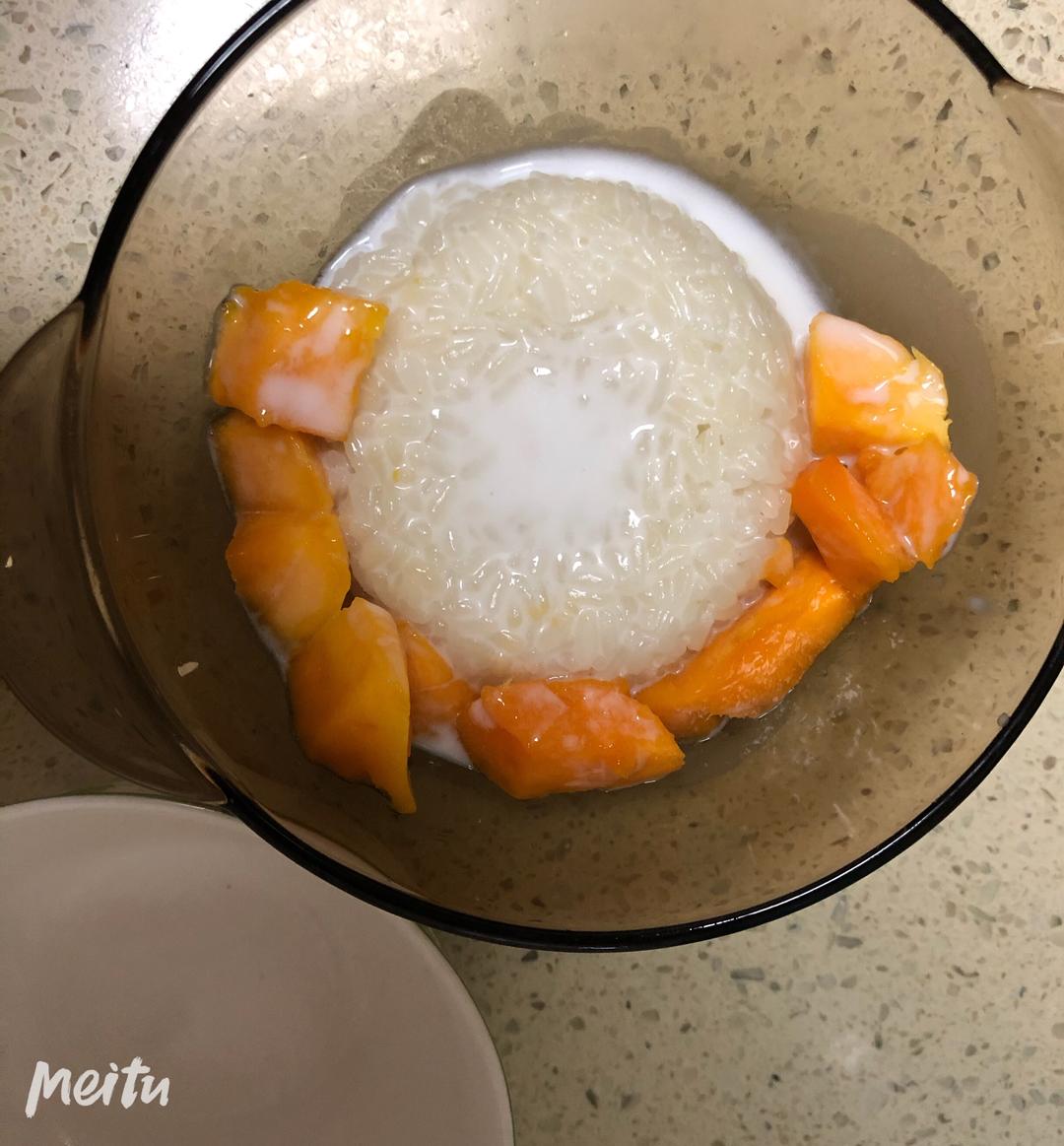 海风轻拂糯米饭