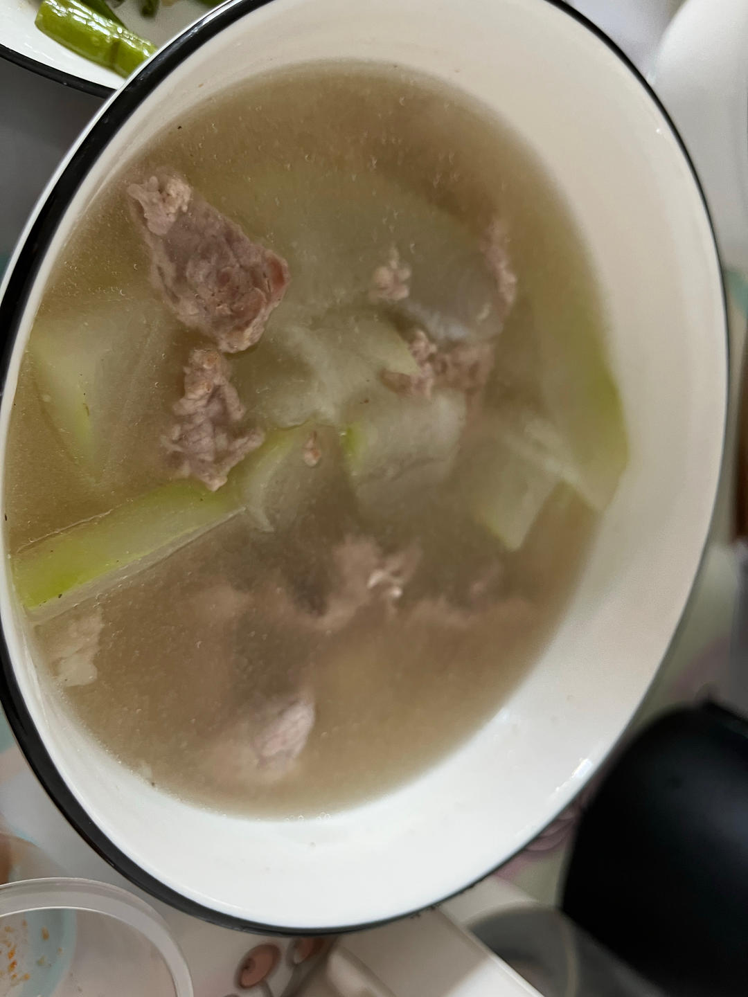 低脂低卡超好喝的冬瓜肉片汤