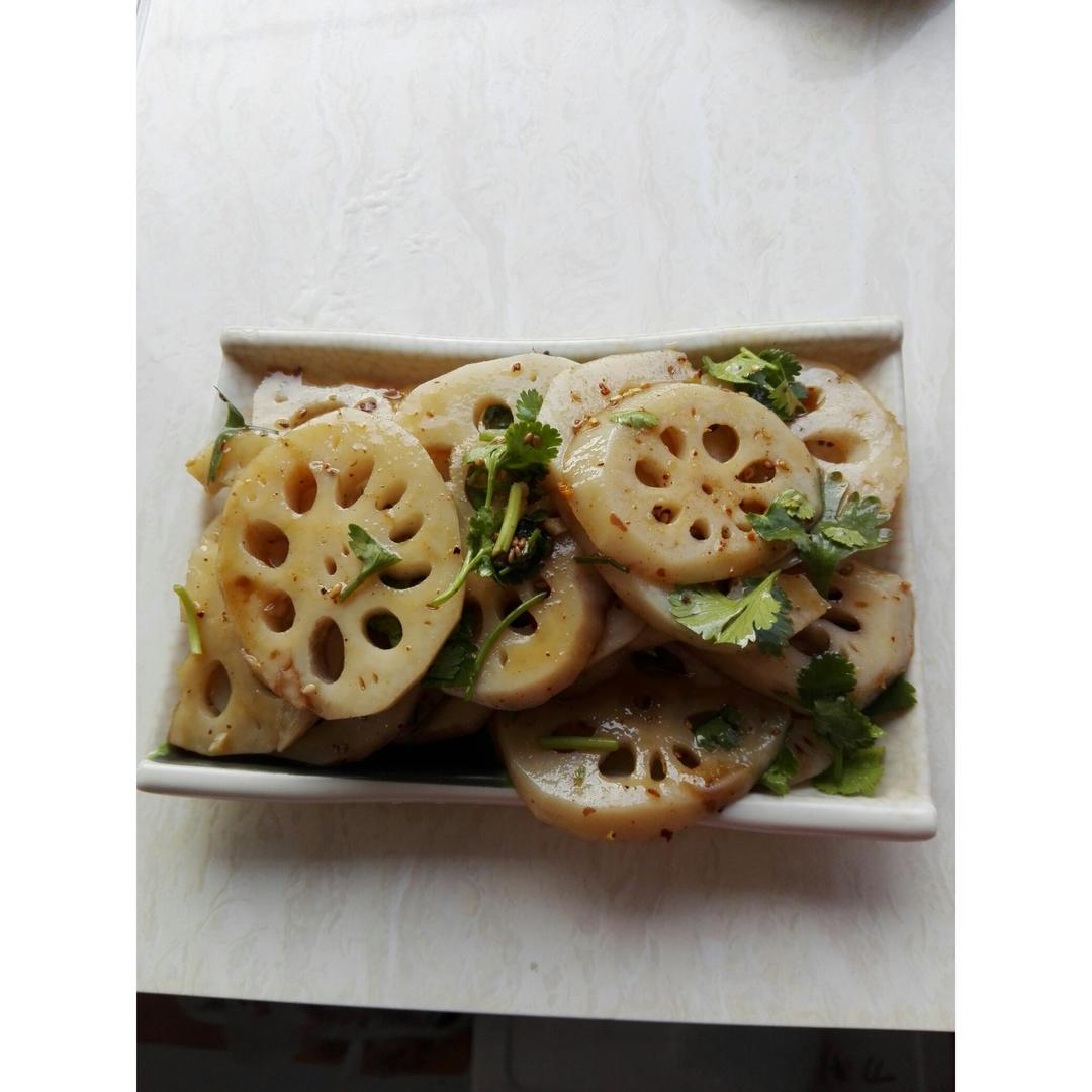 凉拌藕片