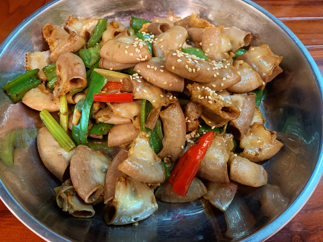 爆炒粉肠