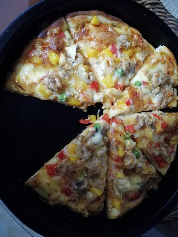 黑椒鸡肉比萨（君之配方）