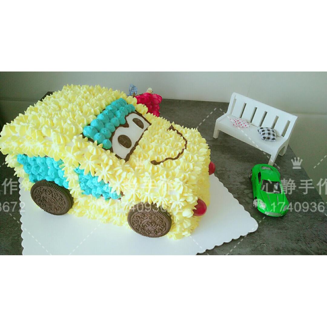 萌萌小汽车蛋糕