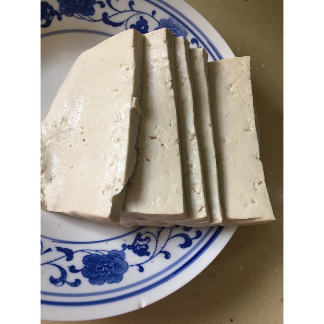 微波炉烤豆腐