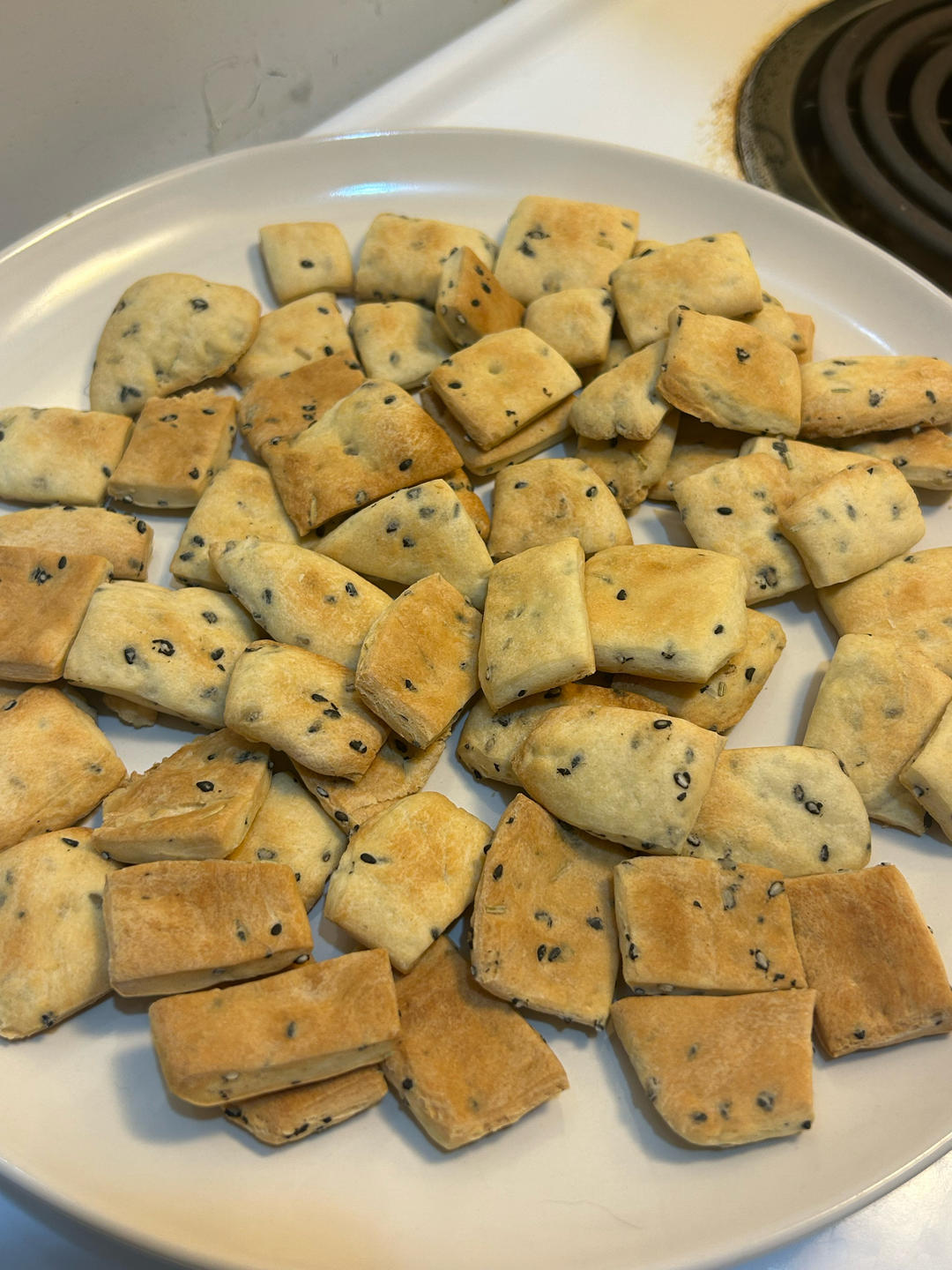 少油少盐少糖无苏打的苏打饼干～～适合儿童，体弱者食用