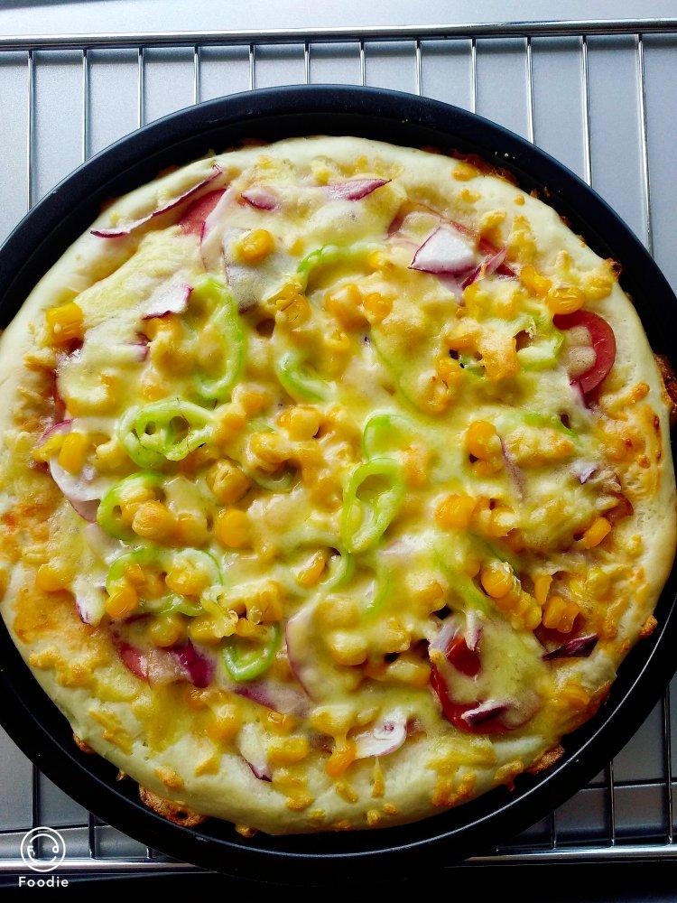 自制厚底披萨面饼