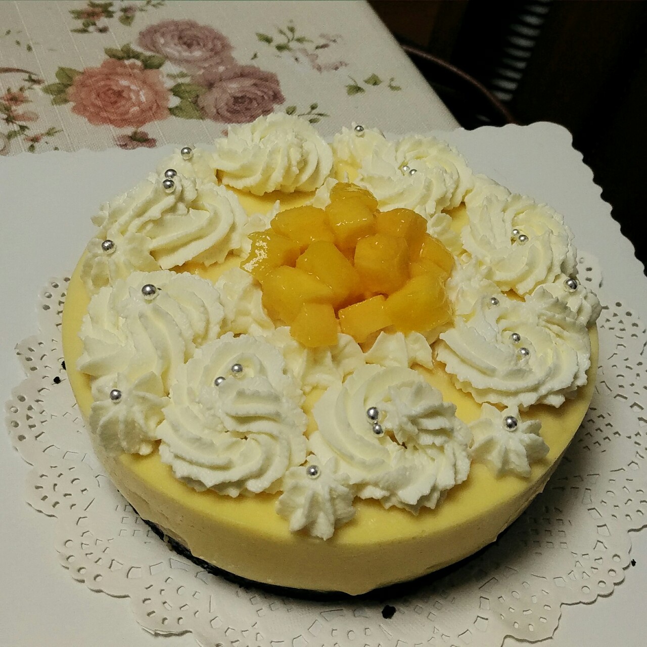 《Tinrry下午茶》教你做芒果流心慕斯（6寸配方）