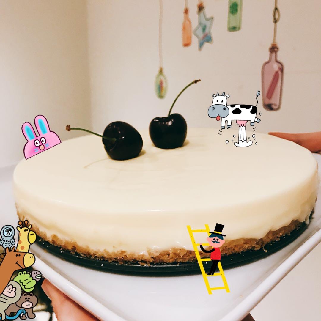 酸奶冻芝士蛋糕【曼食慢语】